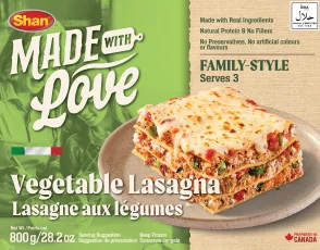 veg lasagna pack